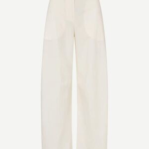 Samsoe Samsoe Women's White Trousers
